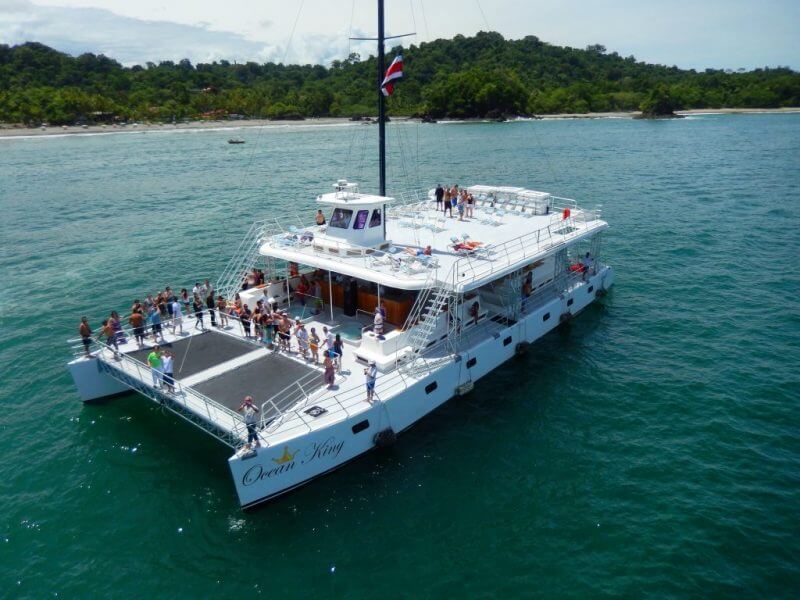 Tour de catamaran en Manuel Antonio, Costa Rica